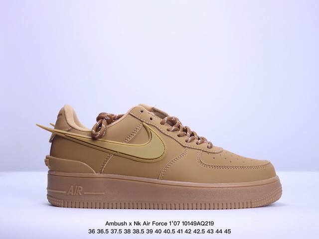 Ambush X Nk Air Force 1‘07 Low ”Phantom“ 联名款 空军一号低帮休闲板鞋 Dv3464-017 #鞋款鞋身以及内衬均采用了 - 点击图像关闭