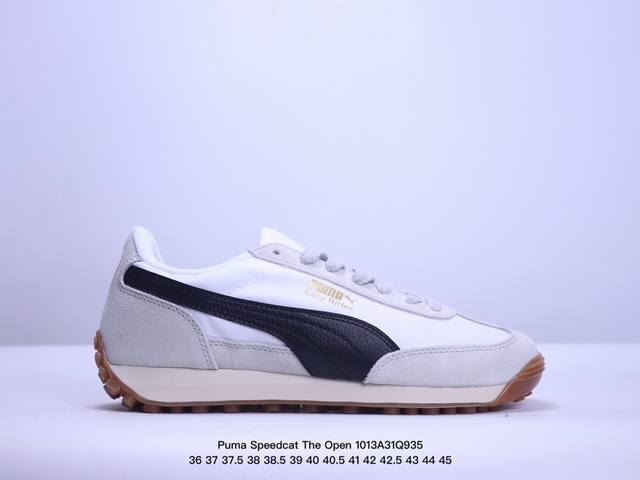 公司级puma Speedcat The Open彪马防滑耐磨 运动鞋 支持侧踏时的踏步工作 即使在健身房等使用环境中也能确保透气性 官方货号:399028 尺