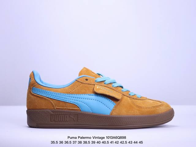 公司级puma Palermo Vintage复古单品 彪马 防滑耐磨低帮德训板鞋 货号:396463 06 Xm1013Q898