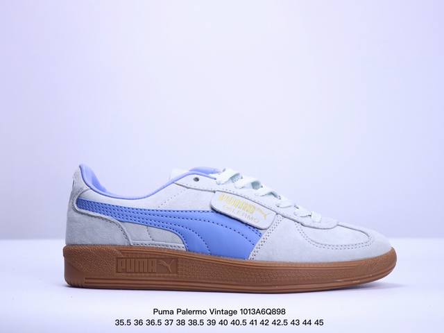 公司级puma Palermo Vintage复古单品 彪马 防滑耐磨低帮德训板鞋 货号:396463 06 Xm1013Q898