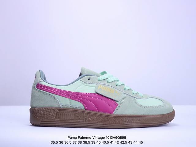 公司级puma Palermo Vintage复古单品 彪马 防滑耐磨低帮德训板鞋 货号:396463 06 Xm1013Q898