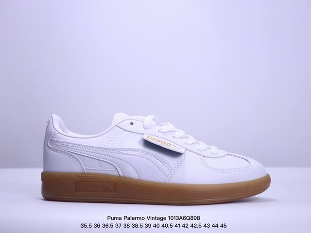 公司级puma Palermo Vintage复古单品 彪马 防滑耐磨低帮德训板鞋 货号:396463 06 Xm1013Q898