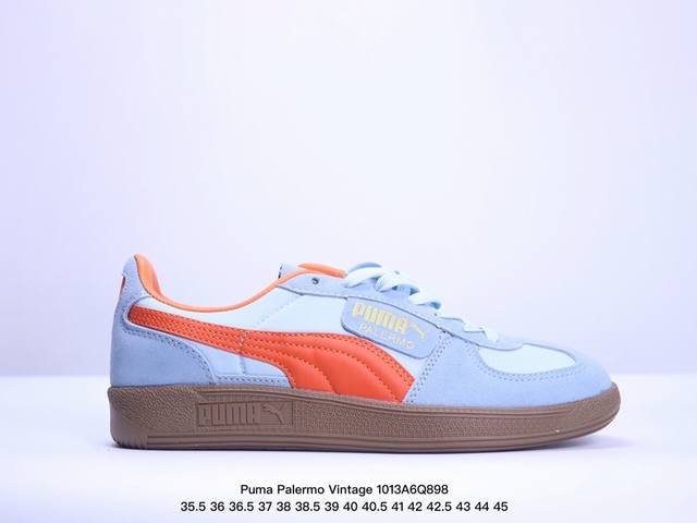 公司级puma Palermo Vintage复古单品 彪马 防滑耐磨低帮德训板鞋 货号:396463 06 Xm1013Q898