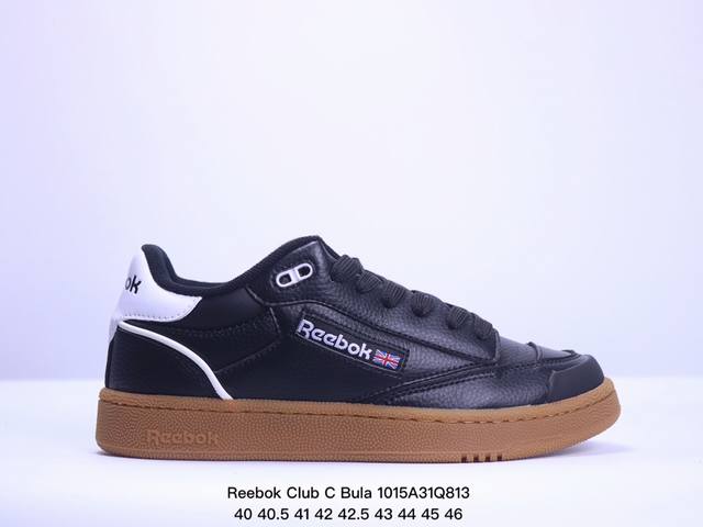 公司级reebok Club C Bula 锐步 舒适 耐磨 低帮 男女美式复古美拉德面包鞋休闲板鞋 尺码:40 40.5 41 42 42.5 43 44 4