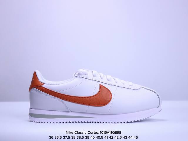 公司级耐克nike Classic Cortez 全新配色 经典轻便舒适男子阿甘鞋休闲跑步鞋运动鞋，纯粹而执着的精神，使得cortez种在了一代人的心里，无论是