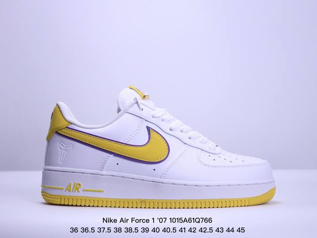 公司级 耐克 Nike Air Force 1 '07空军一号 中帮百搭休闲运动板鞋。柔软、弹性十足的缓震性能和出色的中底设计，横跨复古与现代的外型结合，造就出 - 点击图像关闭