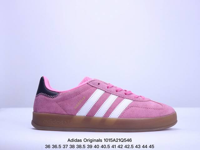 阿迪达斯adidas Originals Gazelle Esquisite Gucci 德训 羚羊系列低帮复古百搭休闲运动板鞋 Xm1015Q546