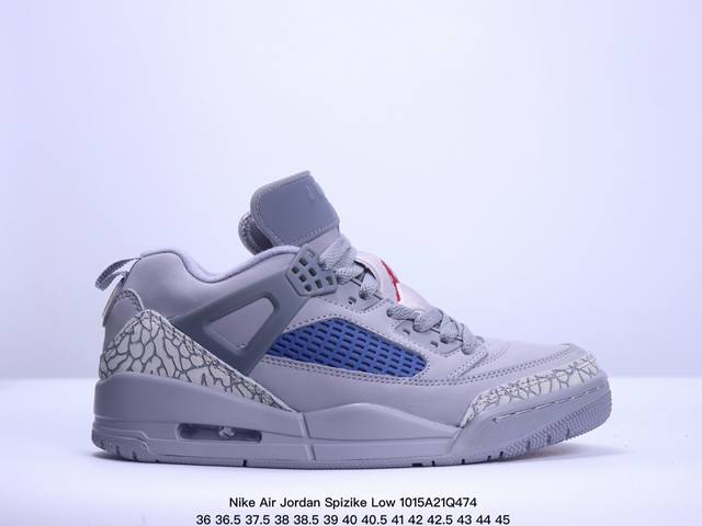 真标nike Air Jordan Spizike Low舒适百搭 防滑耐磨 低帮 复古篮球鞋 货号:Fq1869-800 尺码:36 36.5 37.5 38 - 点击图像关闭