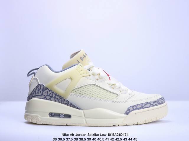 真标nike Air Jordan Spizike Low舒适百搭 防滑耐磨 低帮 复古篮球鞋 货号:Fq1869-800 尺码:36 36.5 37.5 38 - 点击图像关闭