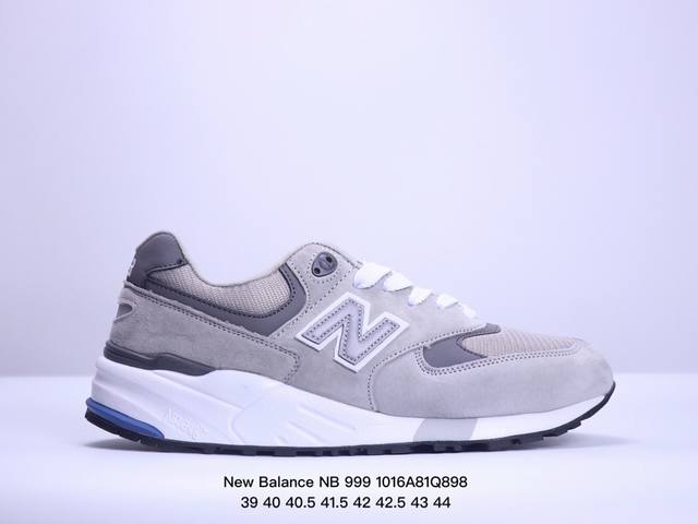 公司级new Balance Nb 999系列 新百伦圆头系带减震防滑透气低帮跑步鞋 货号:Ml999A D尺码:39 40 40.5 41.5 42 42.5