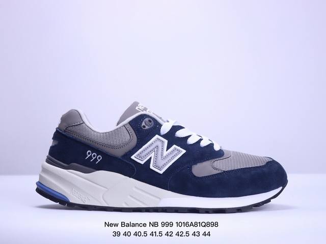 公司级new Balance Nb 999系列 新百伦圆头系带减震防滑透气低帮跑步鞋 货号:Ml999A D尺码:39 40 40.5 41.5 42 42.5