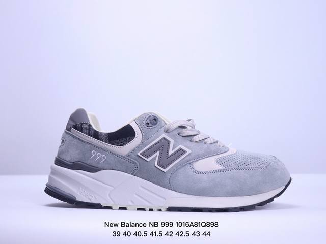 公司级new Balance Nb 999系列 新百伦圆头系带减震防滑透气低帮跑步鞋 货号:Ml999A D尺码:39 40 40.5 41.5 42 42.5