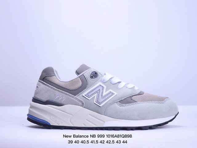 公司级new Balance Nb 999系列 新百伦圆头系带减震防滑透气低帮跑步鞋 货号:Ml999A D尺码:39 40 40.5 41.5 42 42.5