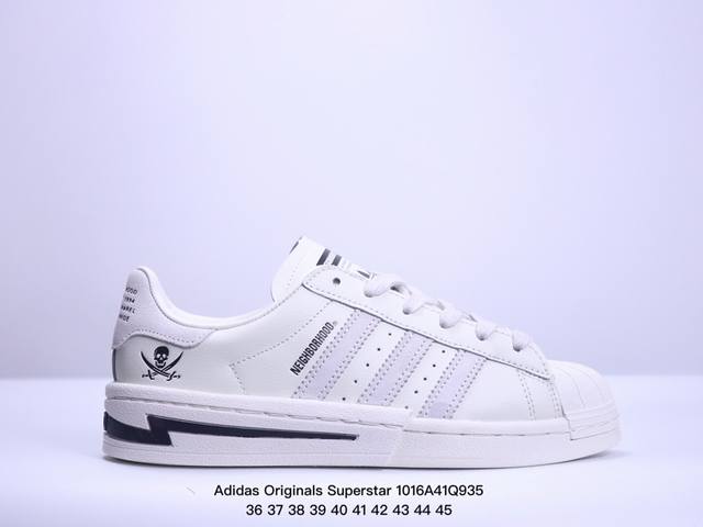 阿迪达斯adidas三叶草 Originals Superstar 贝壳头系列低帮经典百搭休闲运动板鞋 Xm1016Q935