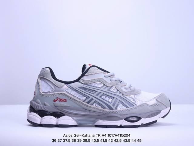 Asics 亚瑟士 公司级 Gel-Kahana Tr V4系 男女鞋真标半码制，升级原楦原纸版开发版型，采用环保太空合成革配合透气网眼布鞋面材质，全新轻量ev - 点击图像关闭