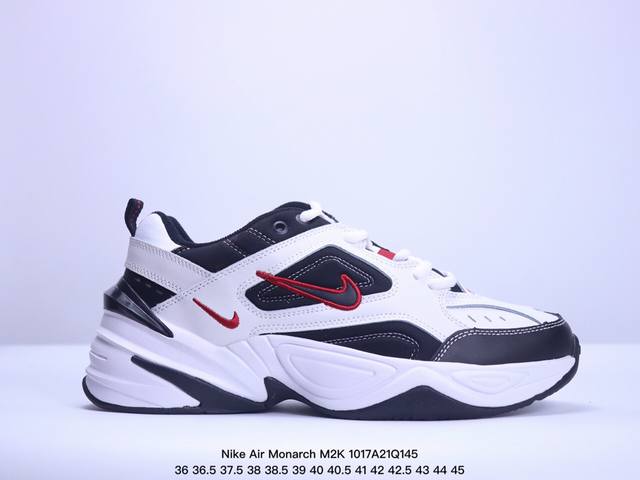 公司级！耐克nike Air Monarch M2K 经典复古老爹鞋 夸张流线极符 风靡老爹元素 外形延续当下潮流得未来感老爹鞋 设计干净！ 尺码：36 36. - 点击图像关闭