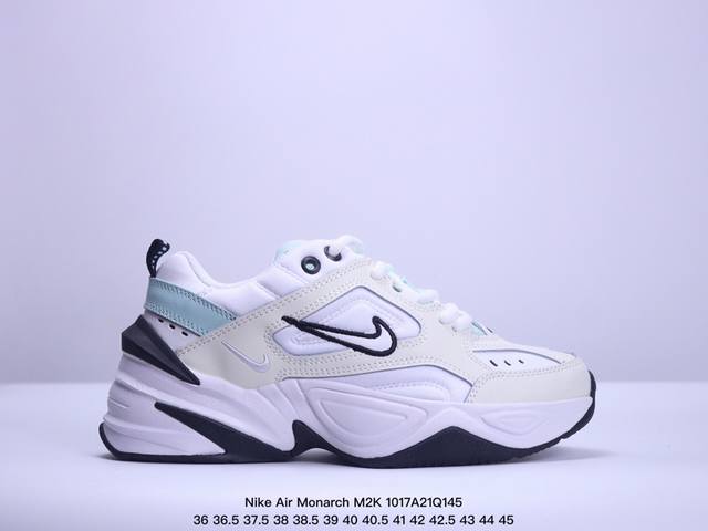 公司级！耐克nike Air Monarch M2K 经典复古老爹鞋 夸张流线极符 风靡老爹元素 外形延续当下潮流得未来感老爹鞋 设计干净！ 尺码：36 36. - 点击图像关闭