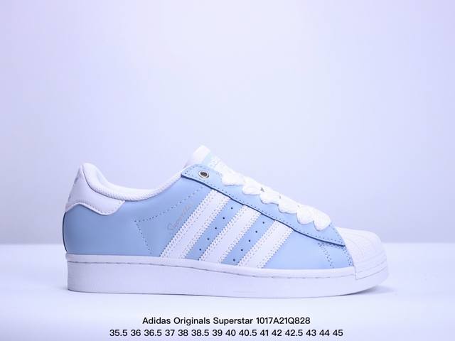 Adidas Originals Superstar 经典贝壳头官网同步 实拍首发渠道正品订单 诠释市场最高工艺水平区别市面普通真标版本，进出专柜无压力 货号：