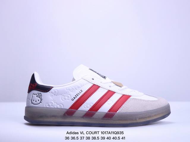 公司级阿迪达斯 Adidas Vl Court Classic Shoes 运动休闲板鞋德训鞋 T头鞋 这款adidas经典运动鞋，以经典造型塑就百搭风格。灵感