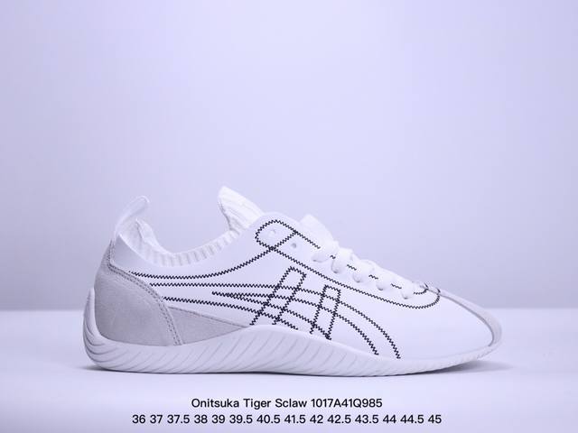 Onitsuka Tiger Sclaw 鬼塚虎 舒适百搭防滑耐磨低帮生活休闲鞋 1183B969-001 尺码：36 37 37.5 38 39 39.5 4