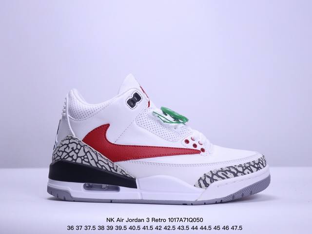 公司级nk Air Jordan 3 Retro 原装配色 性价比aj3 同价区间无对手 #原装头层材料 用料绝不含糊 #正确荔枝纹路 客供原厂磨具 清洁度 电 - 点击图像关闭