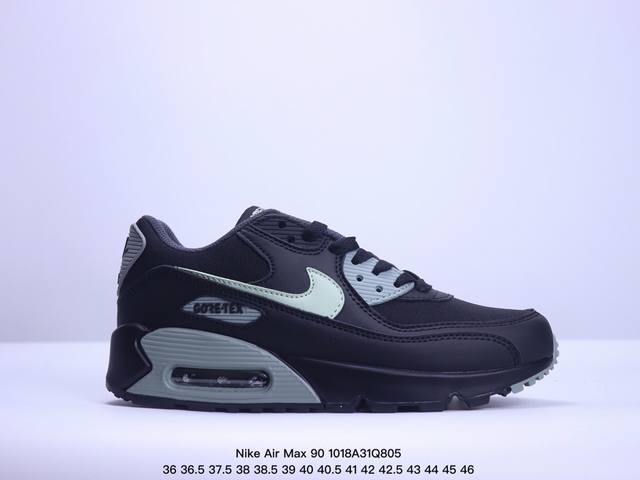 公司级nike Air Max 90初代系列低帮复古气垫百搭休闲运动慢跑鞋 货号:Hf3835- Xm1018Q805