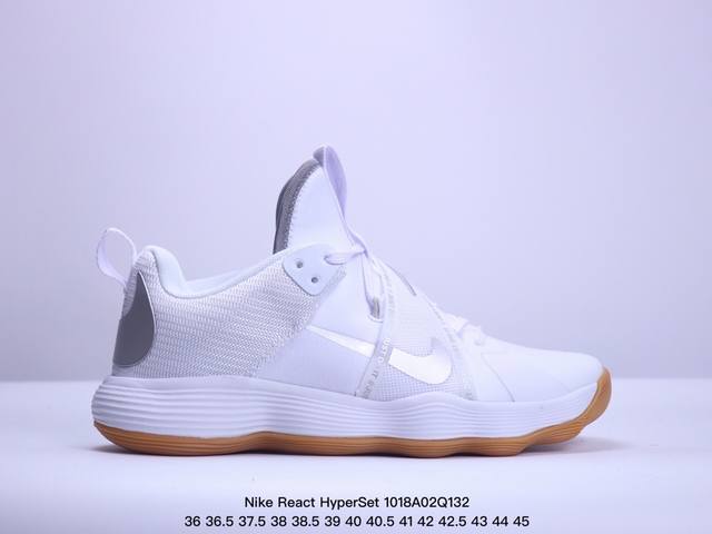 公司级耐克nike React Hyperset袜套加绑带运动 排球鞋男女鞋 货号:Dj4473-100 尺码:36 36.5 37.5 38 38.5 39 - 点击图像关闭