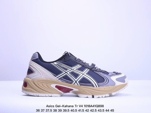 公司级asics亚瑟士gel-Kahana Tr V4户外机能复古减震耐磨低帮透气运动鞋 货号: 3A653-750 尺码:36 37 37.5 38 39 3