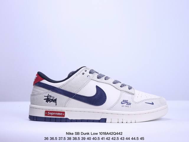 海外爆款限量发售！公司级 Nike Sb Dunk Low“周年高端定制 低帮休闲板鞋 定制鞋盒 大厂纯原品质出货 超高清洁度 皮料切割干净无任何毛边 细节完美