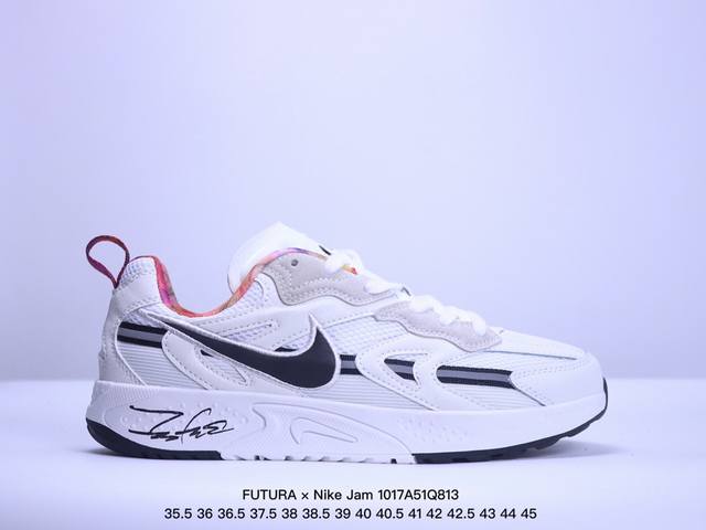 公司级futura × Nike Jam 系列 时尚百搭 防滑耐磨 低帮生活休闲鞋 货号:F28966- 尺码:35.5 36 36.5 37.5 38 38. - 点击图像关闭