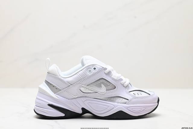 真标Nike M2K Tekno耐克复古潮流百搭休闲运动旅游老爹鞋 货号:CJ9583-100 尺码:36 36.5 37.5 38 38.5 39 40 40