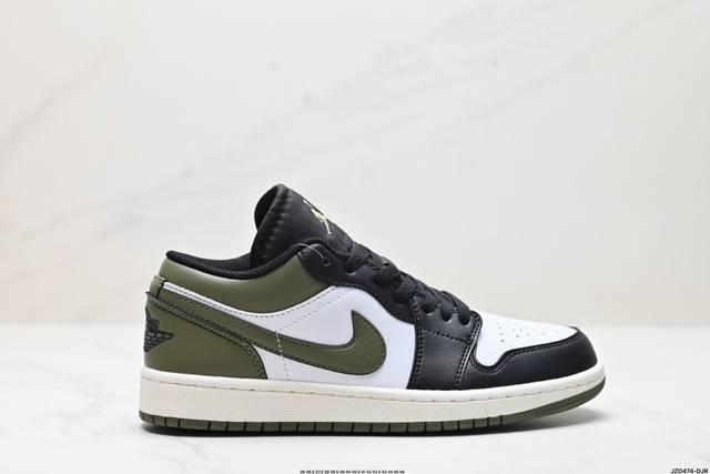 真标Nike Air Jordan 1 Low AJ1乔1低帮休闲板鞋 同步官方配色 官方货号:553558 092 尺码:36 36.5 37.5 38 38