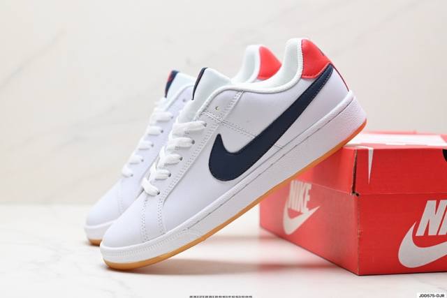 公司级耐克NIKE COURT ROYALE 运动鞋低帮小白鞋轻便休闲鞋板鞋 货号:833535 101 size:36 36.5 37.5 38 38.5 3