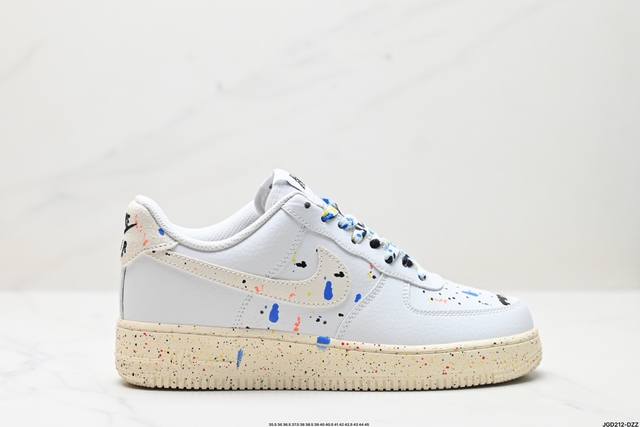 公司级NIKE AIR FORCE 1‘07 原楦头原纸板 打造纯正低帮空军版型 专注外贸渠道 全掌内置蜂窝气垫 原盒配件 原厂中底钢印、拉帮完美 货号:CZ0