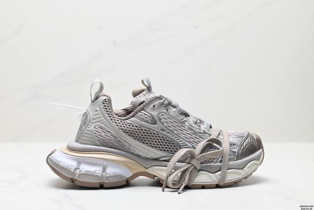 公司级Balenciaga Runner Kith Four.Color 巴黎世家7.0 21ss最新配色潮流复古休闲鞋#全新磨具开模 原版原装大盒 还原官方配