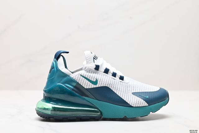 真标耐克NiKe Air Max 270 React 大气垫 减震 耐磨 休闲跑步鞋 货号:AQ9164-102 尺码:39-45 ID:JDF129-ADK