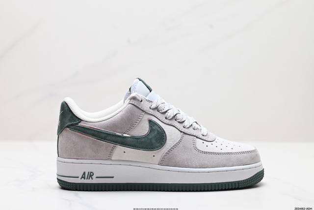 公司级NIKE AIR FORCE 1‘07 LV8 原楦头原纸板 打造纯正低帮空军版型 专注外贸渠道 全掌内置蜂窝气垫 原盒配件 原厂中底钢印、拉帮完美 货号