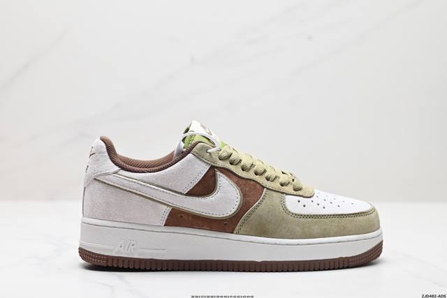 公司级NIKE AIR FORCE 1‘07 原楦头原纸板 打造纯正低帮空军版型 专注外贸渠道 全掌内置蜂窝气垫 原盒配件 原厂中底钢印、拉帮完美 货号:LF8