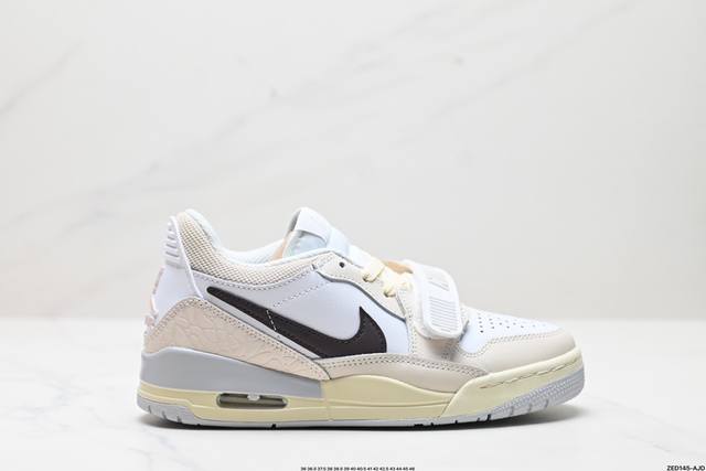 公司级三合一最强合体，多种新配色回归耐克Nike Air Jordan Legacy 312 Low”White Grey Fog Blue Red“乔丹最强三