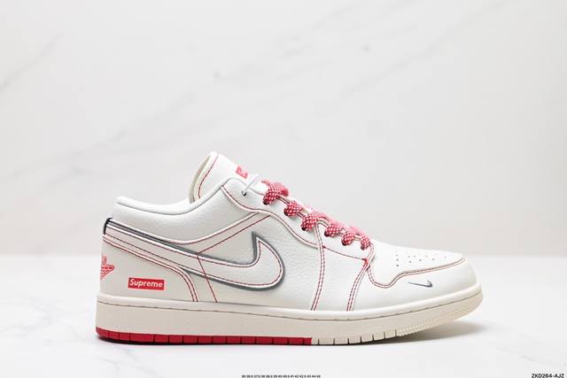 公司级Nike Air Jordan 1 Low AJ1乔1低帮休闲板鞋 同步官方配色 市场唯一独家头层皮打造 原鞋原档案开发 原厂皮料 原档冲孔鞋头 正确满胶