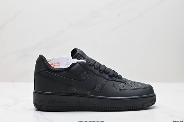 公司级NIKE AIR FORCE 1‘07 原楦头原纸板 打造纯正低帮空军版型 专注外贸渠道 全掌内置蜂窝气垫 原盒配件 原厂中底钢印、拉帮完美 货号:315