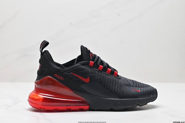 真标耐克Nike NIKE AIR MAX 270 FLYKNIT 混合科技 透气后掌半气垫慢跑鞋 兼具非凡优质外观和出色穿着体验！性能出众的一双透气鞋面后置半