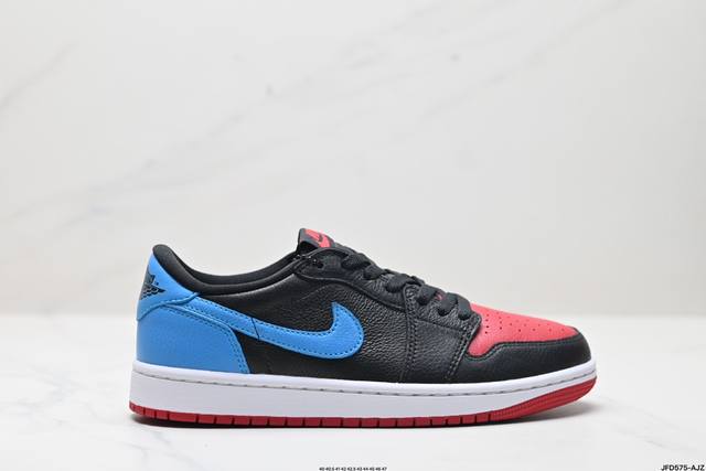 公司级AIR JORDAN 1 RETRO LOW OG白脚趾 AJ1乔1低帮休闲板鞋 同步官方配色 市场唯一独家头层皮打造 原鞋原档案开发 原厂皮料 原档冲孔