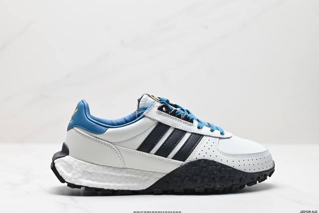 公司级Adidas Retropy E5 W.R.P 织物 运动舒适 减震防滑耐磨轻便 阿迪达斯 低帮 运动休闲鞋 以70年代经典跑步鞋为灵感 新鲜演绎复古造型