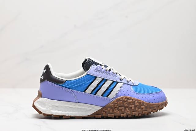 公司级Adidas Retropy E5 W.R.P 织物 运动舒适 减震防滑耐磨轻便 阿迪达斯 低帮 运动休闲鞋 以70年代经典跑步鞋为灵感 新鲜演绎复古造型