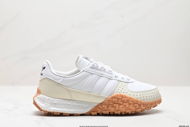 公司级Adidas Retropy E5 W.R.P 织物 运动舒适 减震防滑耐磨轻便 阿迪达斯 低帮 运动休闲鞋 以70年代经典跑步鞋为灵感 新鲜演绎复古造型