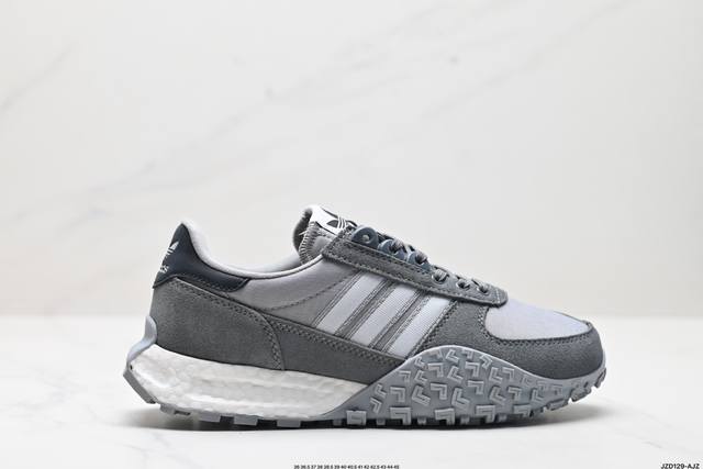 公司级Adidas Retropy E5 W.R.P 织物 运动舒适 减震防滑耐磨轻便 阿迪达斯 低帮 运动休闲鞋 以70年代经典跑步鞋为灵感 新鲜演绎复古造型