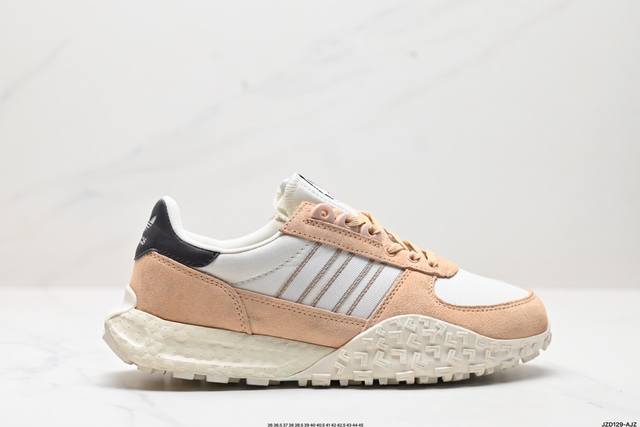 公司级Adidas Retropy E5 W.R.P 织物 运动舒适 减震防滑耐磨轻便 阿迪达斯 低帮 运动休闲鞋 以70年代经典跑步鞋为灵感 新鲜演绎复古造型