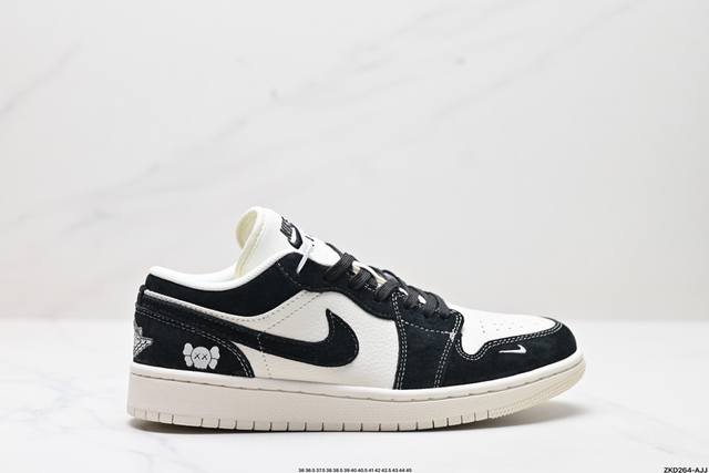 公司级Nike Air Jordan 1 Low AJ1乔1低帮休闲板鞋 同步官方配色 市场唯一独家头层皮打造 原鞋原档案开发 原厂皮料 原档冲孔鞋头 正确满胶