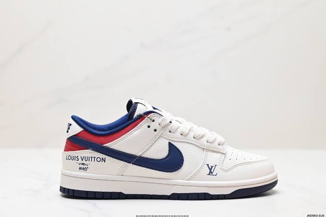 公司级耐克NIKE DUNK LOW RETRO 扣篮系列低帮休闲运动滑板板鞋 电绣工艺 皮料切割干净无任何毛边 细节完美 货号:XP3802-336 尺码:3